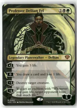 Professor Delian Fell Secrets of Strixhaven MTG MAGIC REGULAR NM - Image 1