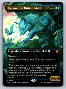 Primo, the Unbounded Borderless Commander - MTG Secrets of Strixhaven - Image 1