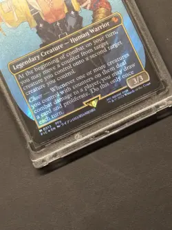 Tidus, Yuna's Guardian (Borderless) (Surge Foil) Commander: Final Fantasy Foil - Image 4