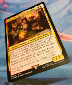 Banon, the Returners' Leader - Final Fantasy Commander - Rare - NM (see pics)MTG - Image 3