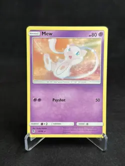 Mew 32/68 Rare Hidden Fates Pokemon Lightly Played - Image 1