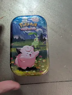 Pokemon Ascended Heroes Mini Tin 2026 Clefairy And Chikorita - Image 1