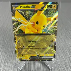Pikachu Ex 28/131 Ultra Rare Prismatic Evolutions Pokemon TCG Card - NM (39) - Image 1