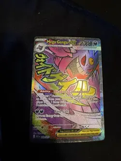 Pokemon TCG Mega Gengar EX 269/217 Mega Attack Rare Ascended Heroes English - Image 1