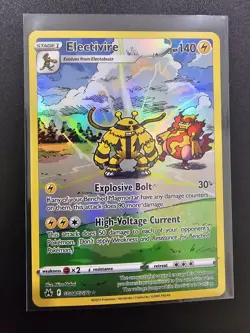 Electivire GG08/GG70 Crown Zenith Galarian Gallery Pokemon NM - Image 1