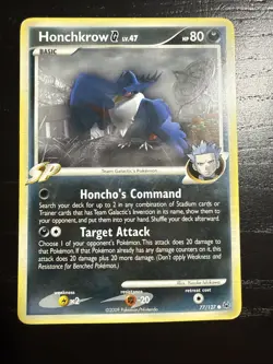 HONCHKROW G 77/127 C PLATINUM POKEMON HP - Image 1