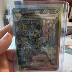 Pokemon Vaporeon ex 149/131 Prismatic Evolutions Full Art Holo Rare 280 HP - Image 1
