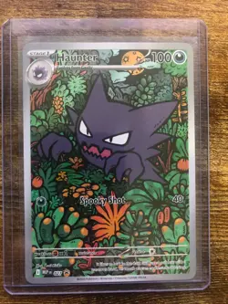 Haunter MEP 027 Black Star Promo Illustration Rare Pokemon Card NM/M - Image 1