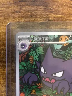 Haunter MEP 027 Black Star Promo Illustration Rare Pokemon Card NM/M - Image 2