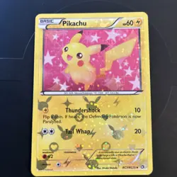 Pikachu 2013 Pokemon Black & White Legendary Treasures RC7/RC25 - Image 1
