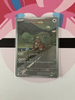 Pokemon Kangaskhan 204/182 Illustration Rare Holo 120 HP SV10 Destined Rivals - Image 1