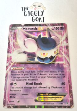Meowstic EX 37/83 - Generations - Ultra Rare 2016 Pokemon TCG - Image 1