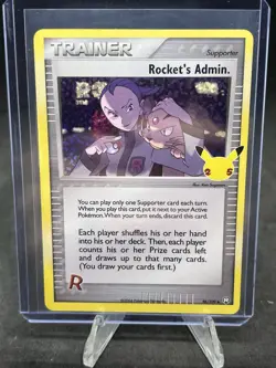Pokemon: Rocket’s Admin. 86/109 Celebrations: Classic HOLO RARE - Image 1