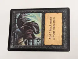 Beta Dark Ritual x 1 mtg (LP) - (auction 2 of ...) - Image 1