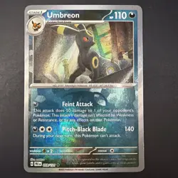 Pokemon Umbreon Masterball Reverse Holo 59/131 Prismatic Evolutions NM - Image 1