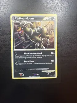 POKEMON TCG 2011 HOUNDOOM #10 / 95 CALL OF LEGENDS HOLO RARE EN LP - Image 1