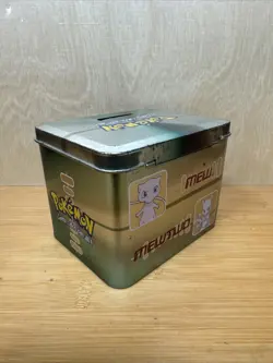 Vintage Pokemon Tin Coin Bank 1999 - Mew & Meetwo - Image 3