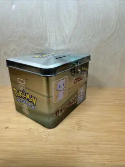 Vintage Pokemon Tin Coin Bank 1999 - Mew & Meetwo - Image 5