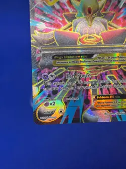 Pokemon XY Fates Collide Mega M Alakazam EX 118/124 Full Art Ultra Rare NM/LP - Image 4