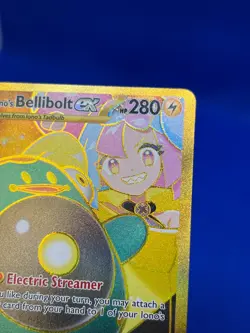 Pokemon SV09: Journey Together Iono’s Bellibolt ex 188/159 Gold Hyper Rare NM - Image 4
