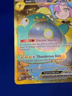 Pokemon SV09: Journey Together Iono’s Bellibolt ex 188/159 Gold Hyper Rare NM - Image 5