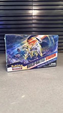 Pokemon TCG: Sword & Shield Brilliant Stars Build & Battle Stadium Sealed 820650850134 - Image 1