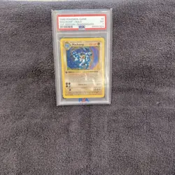 1999 Pokemon Base Set (Shadowless) Magneton #9 Holo Rare, Graded: PSA 7 - Image 3