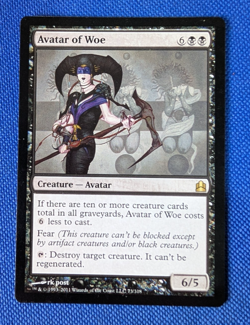 Avatar of Woe, Commander, Archenemy, Magic the Gathering, MTG - Image 1
