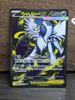 Mega Absol ex 161/132 Ultra Rare Mega Evolution Pokemon Near Mint - Image 1