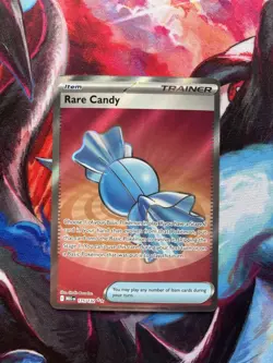Pokemon Rare Candy 175/132 Me01 Mega Evolution Ultra Rare Holo Trainer - Image 1