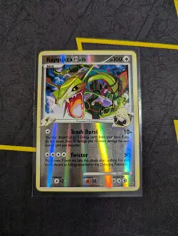 Pokemon TCG Rayquaza C Lv.73 8/147 Reverse Holo Supreme Victors 2009 HP - Image 1