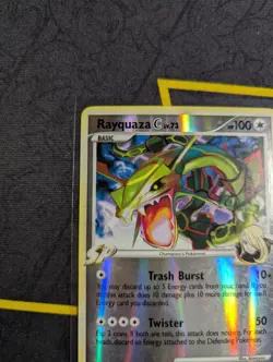 Pokemon TCG Rayquaza C Lv.73 8/147 Reverse Holo Supreme Victors 2009 HP - Image 4