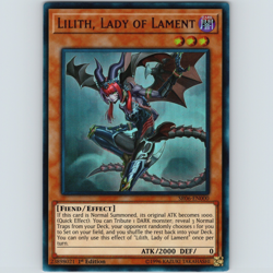 Yugioh Lilith, Lady of Lament SR06-EN000 1st Edition Ultra Rare Holo - VLP-NM💎 - Image 1
