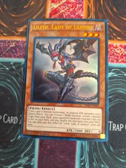 Yu-Gi-Oh! Lilith, Lady of Lament SR06-EN000 Ultra Rare 1st Edition Near Mint - Image 1