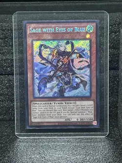 Konami Yu-Gi-Oh! Sage with Eyes of Blue LCKC-EN015 Secret Rare Holo English - Image 1