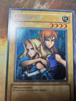 yugioh Gemini Elf LON-000 SECRET Near Mint - Image 2