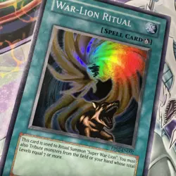 War-Lion Ritual - PP02-EN002 - Super Rare - Unlimited Edition LP - Image 3