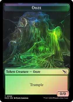 Ooze Token / Thopter Token Foil Murders at Karlov Manor NM MTG - Image 1