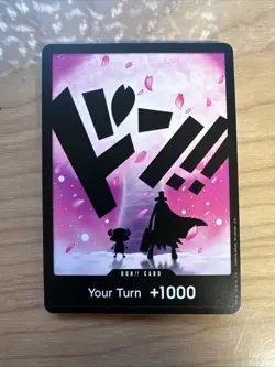 One Piece CCG Don!! Card Don!! Your Turn +1000 Standard Regular - Image 1