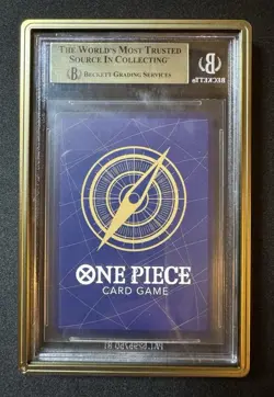 2025 One Piece OP11 JP Monkey.D.Luffy Gold SP 3rd Anniv BGS 10 PRISTINE OP05-119 - Image 2