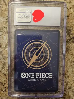 One Piece CCG Shanks Manga Alternate Art 2022 OP01-120 CGC 6.5 - Image 2