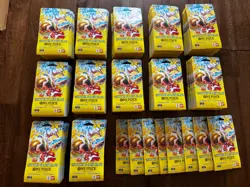 *LOT OF 128* One Piece OP-15 - Adventure on Kami's Island Sleeved Booster Packs - Image 1