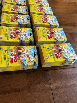 *LOT OF 128* One Piece OP-15 - Adventure on Kami's Island Sleeved Booster Packs - Image 2