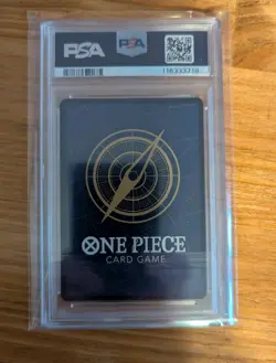 Monkey D. Luffy 500 Years In The Future SR OP07-109 RARE Error PSA 10 English - Image 2