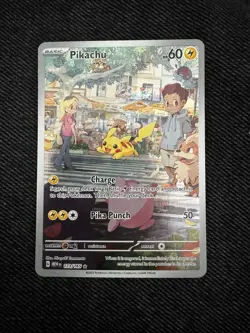 Pokemon Pikachu TCG Card 173/165 SV Scarlet & Violet 151 - Image 1