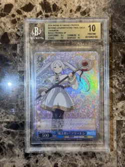 BGS 10 Frieren Signature SP Weiss Schwarz Magician Beyond Journey's End Foil - Image 1