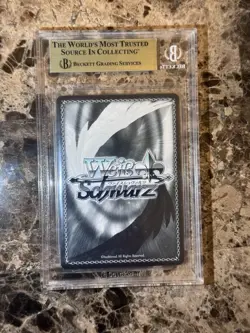 BGS 10 Frieren Signature SP Weiss Schwarz Magician Beyond Journey's End Foil - Image 2