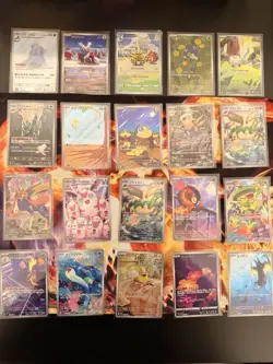 20 Sleeved Assorted Japanese AR Art Rare Pokemon Cards Bundle - Job Lot 1 - Image 1