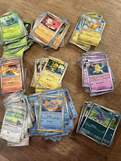 Massive Pokemon 151 Reverse Holo And Holo Lot - Image 1