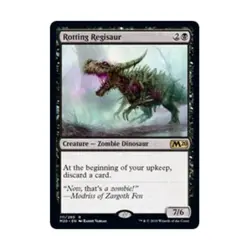 WOTC MtG Core Set 2020 Rotting Regisaur (R) (Foil) NM - Image 1